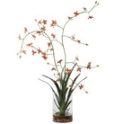 Dancing Orchid In Glass Vase Uttermost