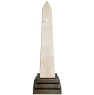 Darius Sculpture in Travertine - Large Keiichi