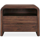 Decatur Dark Walnut Side Table Uttermost