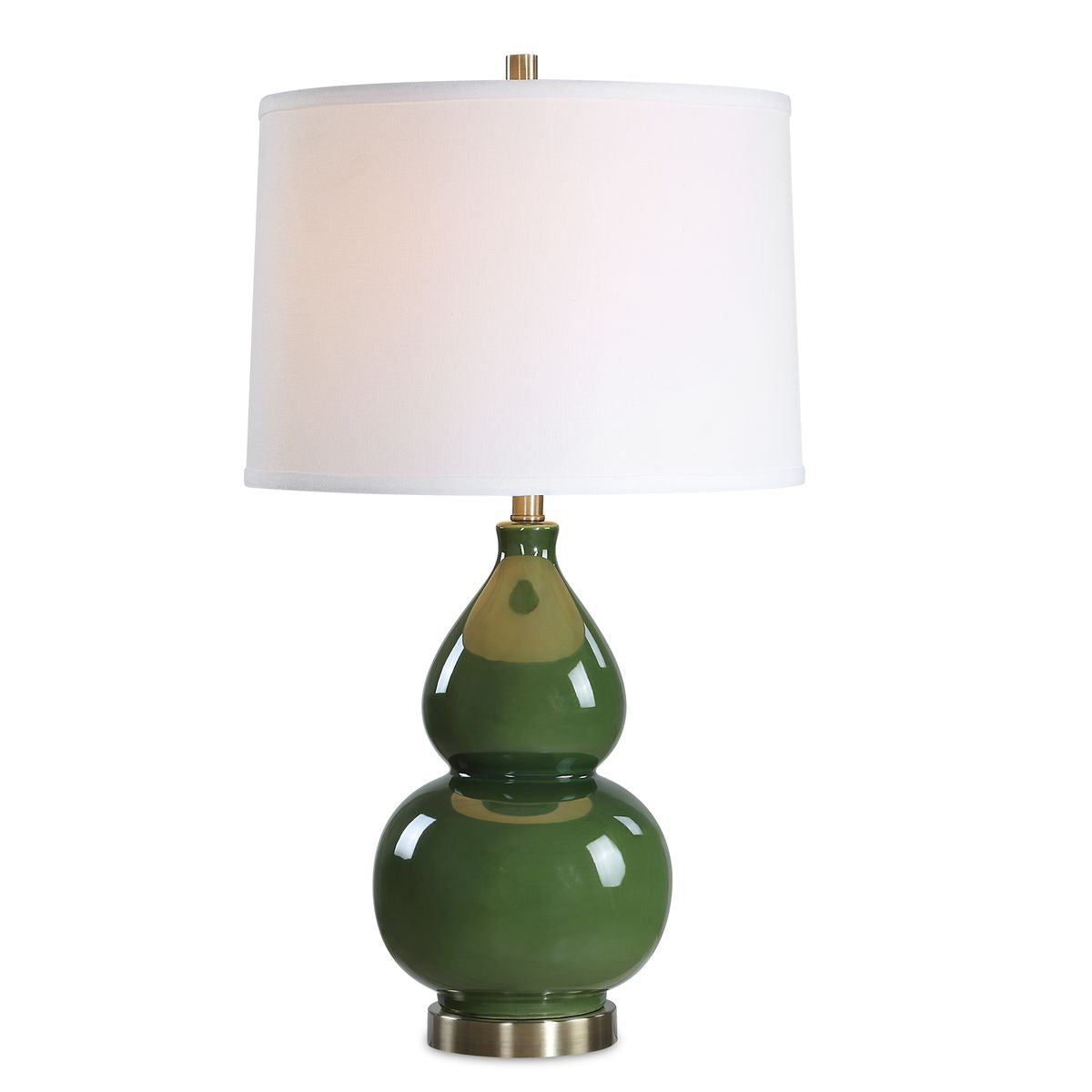 Delaunay Table Lamp in Green by Keiichi