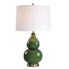 Delaunay Table Lamp in Green by Keiichi