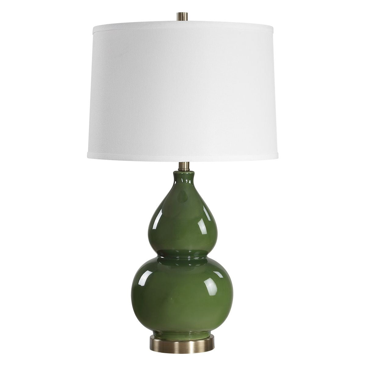 Delaunay Table Lamp in Green by Keiichi