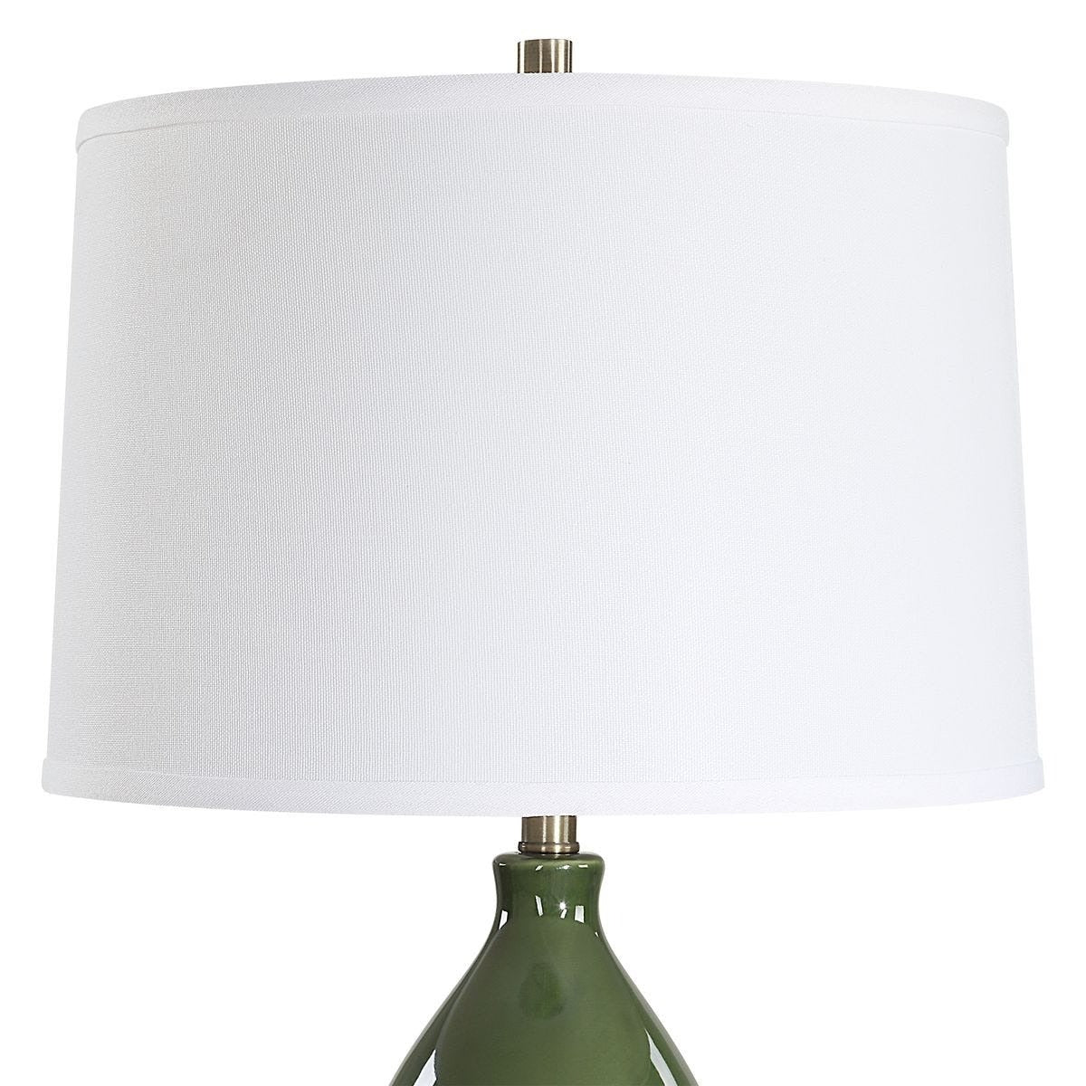 Delaunay Table Lamp in Green by Keiichi