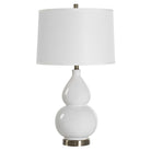 Delaunay Table Lamp in White by Keiichi