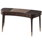 Legacy Writing Desk II in Cigar Club Brown by Theodore Alexander