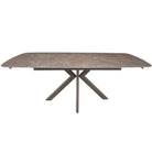 Cote Extending Dining Table in Latte Stone Ceramic - 140-200cm Keiichi