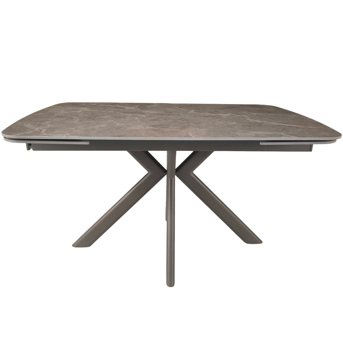 Cote Extending Dining Table in Latte Stone Ceramic - 140-200cm Keiichi