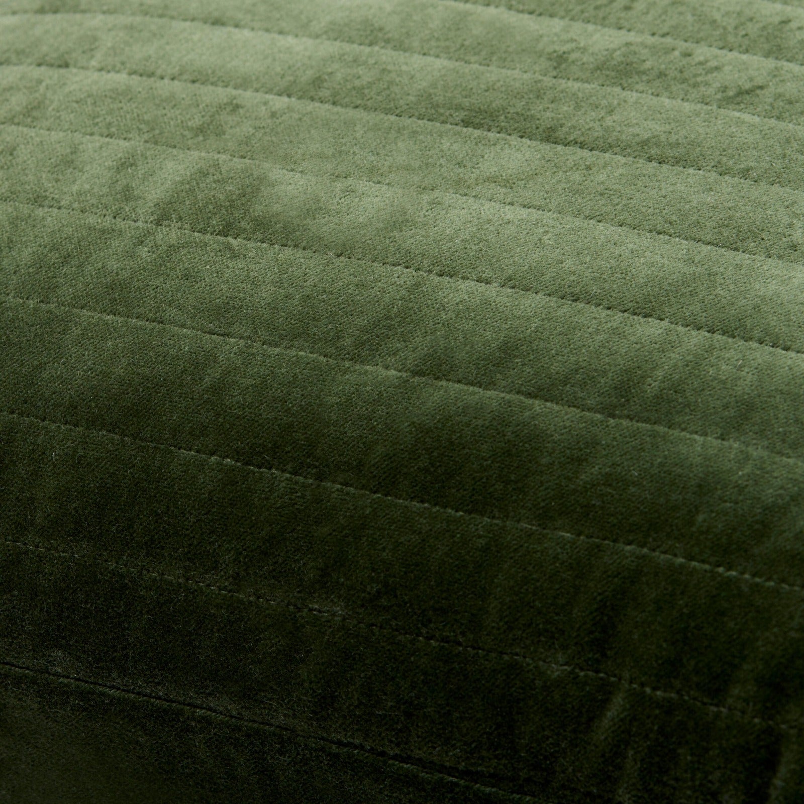 Digby Velvet Cushion in Forest Green by Keiichi