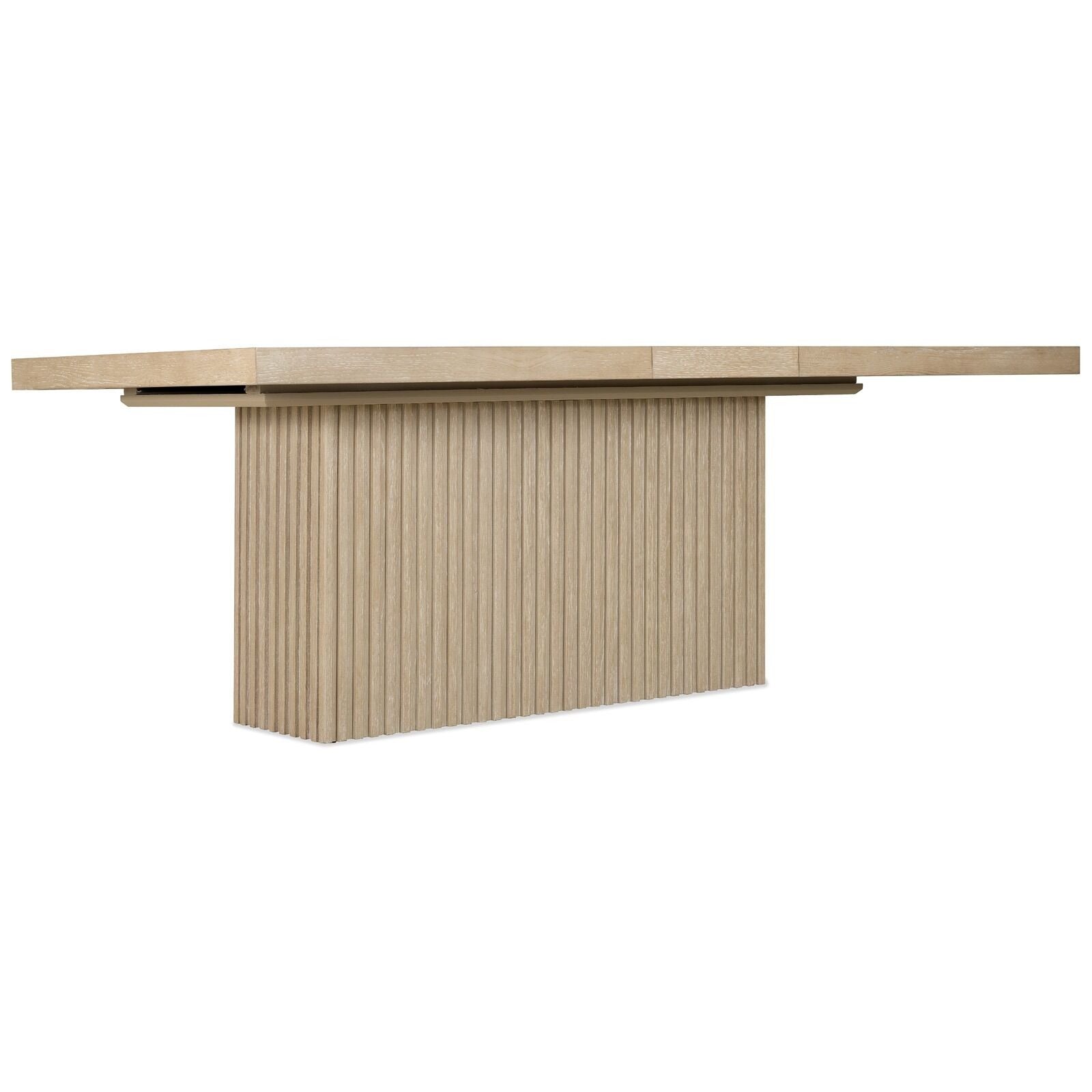 Tranquillity Rectangle Extending Dining Table with Tambour Base by Hooker