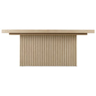 Tranquillity Rectangle Extending Dining Table with Tambour Base by Hooker