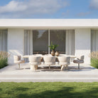 Urban Bloom Sandstone Outdoor Dining Table - 280cm by Richmond Interiors