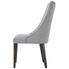 Adele Dining Chair in Matrix Pewter by Theodore Alexander