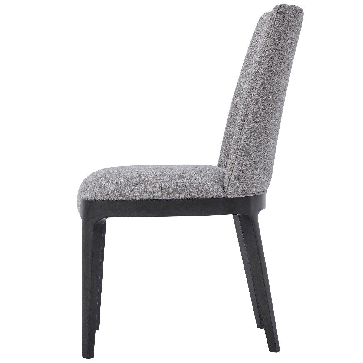 Dayton Dining Chair in Matrix Pewter by Theodore Alexander