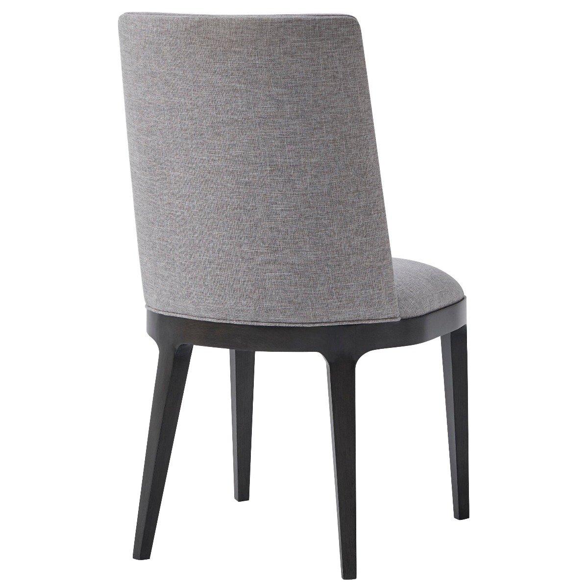 Dayton Dining Chair in Matrix Pewter by Theodore Alexander