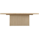 Tranquillity Rectangle Extending Dining Table with Tambour Base by Hooker
