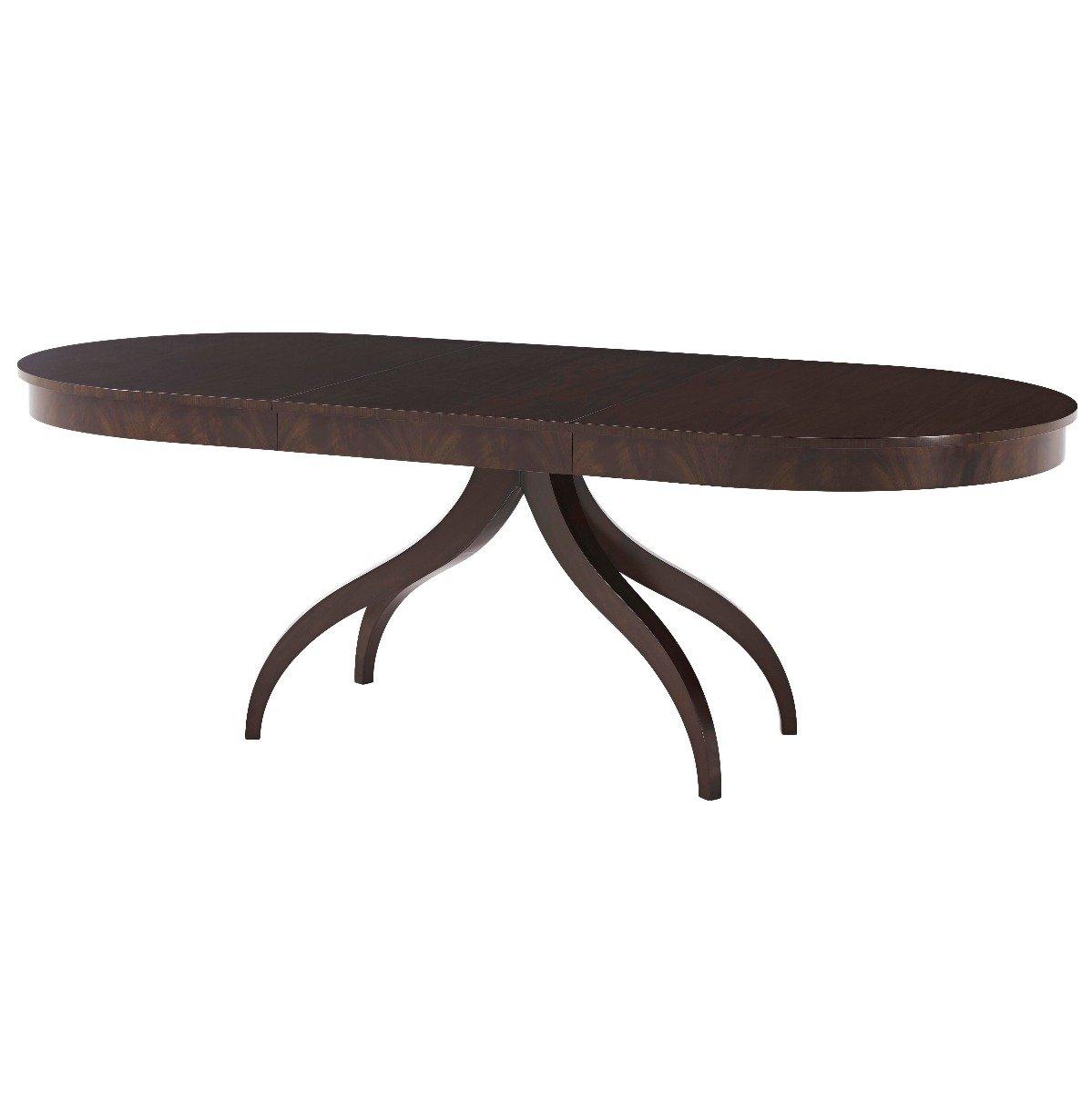 Newman Extending Dining Table in Morado Veneer - 162.5-223.5cm by Theodore Alexander
