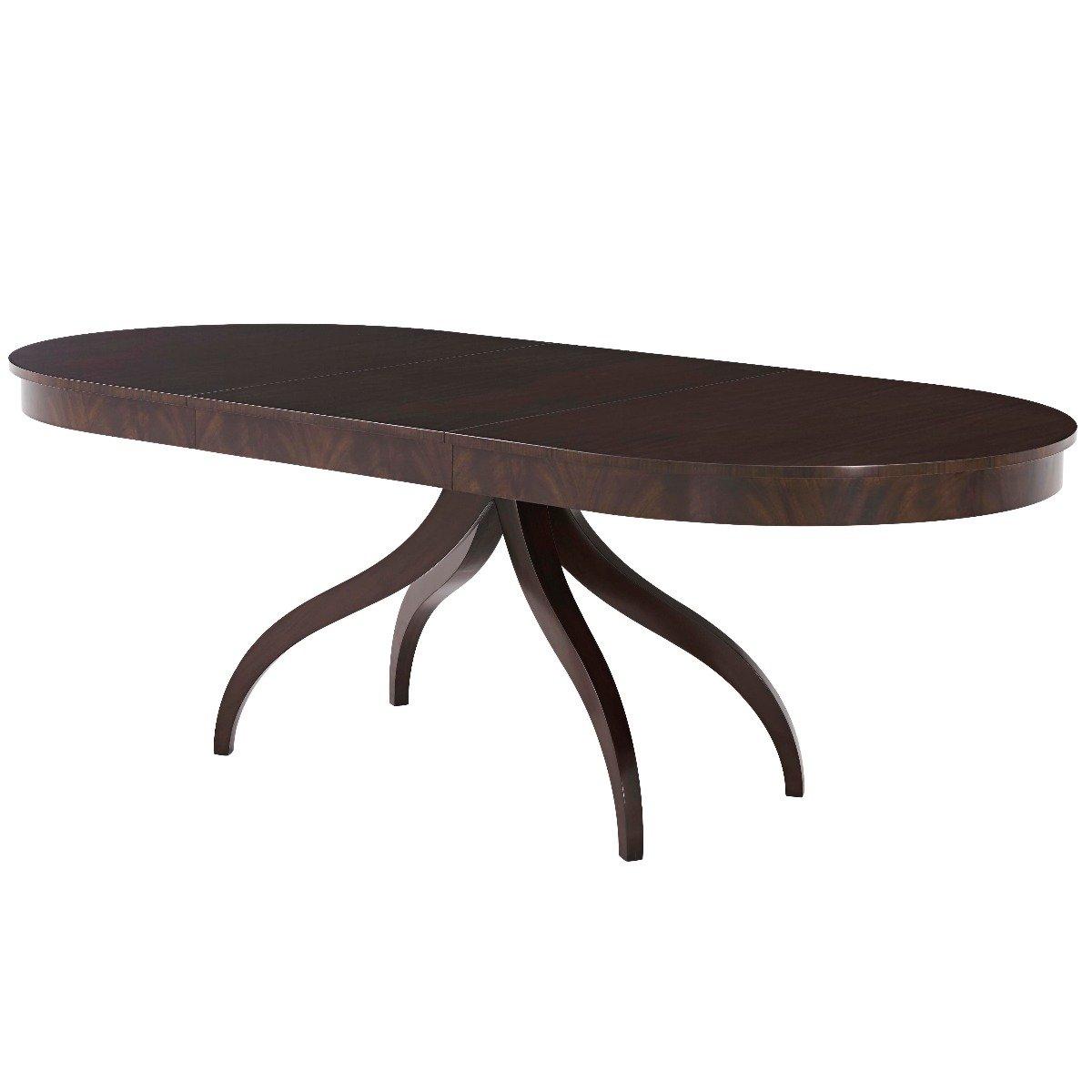 Newman Extending Dining Table in Morado Veneer - 162.5-223.5cm by Theodore Alexander