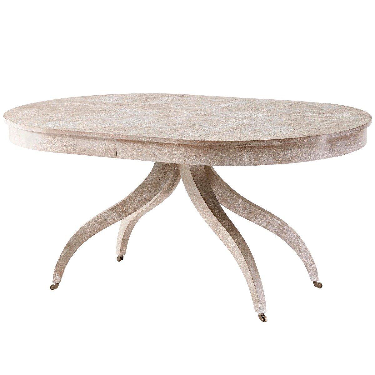 Newman Dining Table in Natural Mahogany - 162.5-223.5cm by Theodore Alexander
