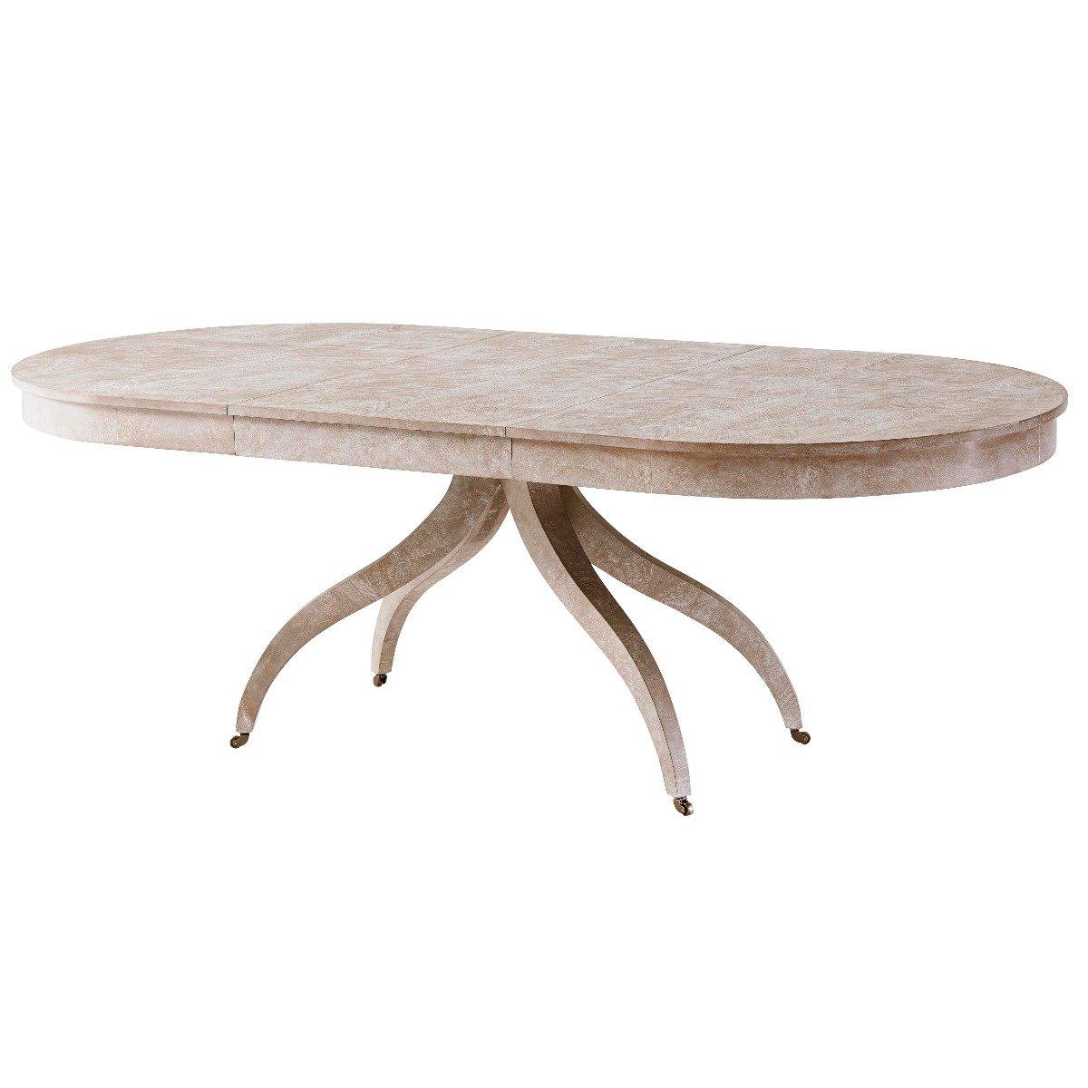 Newman Dining Table in Natural Mahogany - 162.5-223.5cm by Theodore Alexander