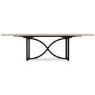 Tranquillity Rectangle Extending Dining Table with Metal Base by Hooker