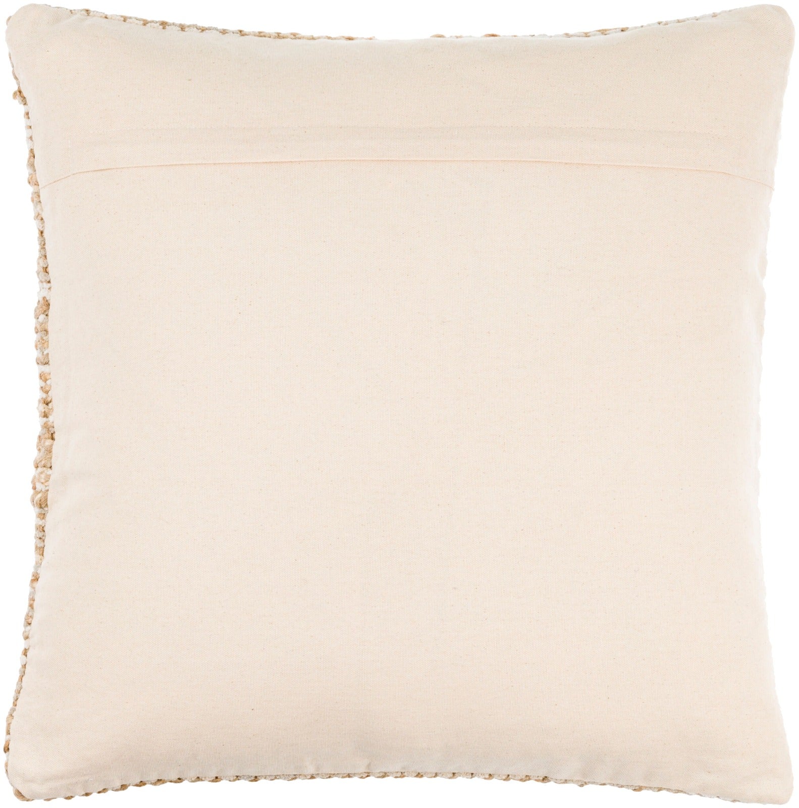 Denpasar Hand Woven Cushion in Beige by Keiichi