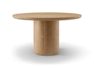 Berwick Round Ash Oak Dining Table 135cm Tommy Franks