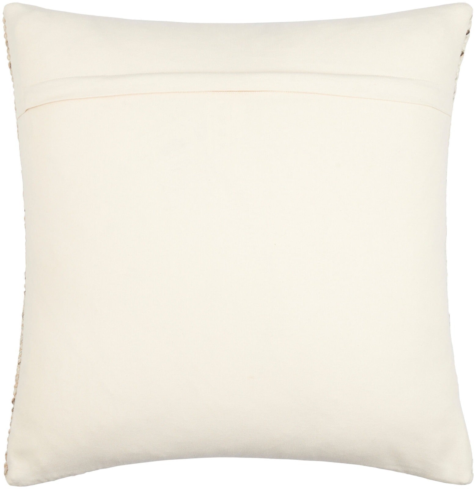 Deccan Traps Woven Cushion in Light Beige by Keiichi