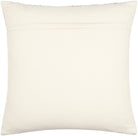 Deccan Traps Woven Wave Cushion in Light Beige by Keiichi