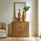 Duluth Oak 3 Drawer Chest by Uttermost