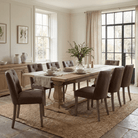 Dumbleton Dining Chair in Italian Top Leather by Keiichi