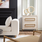 Crosley Antique Brass Arch Mirror by Uttermost
