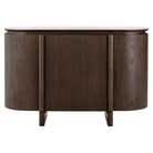 Langford Brown Oak Wood & Ceramic Sideboard by Richmond Interiors