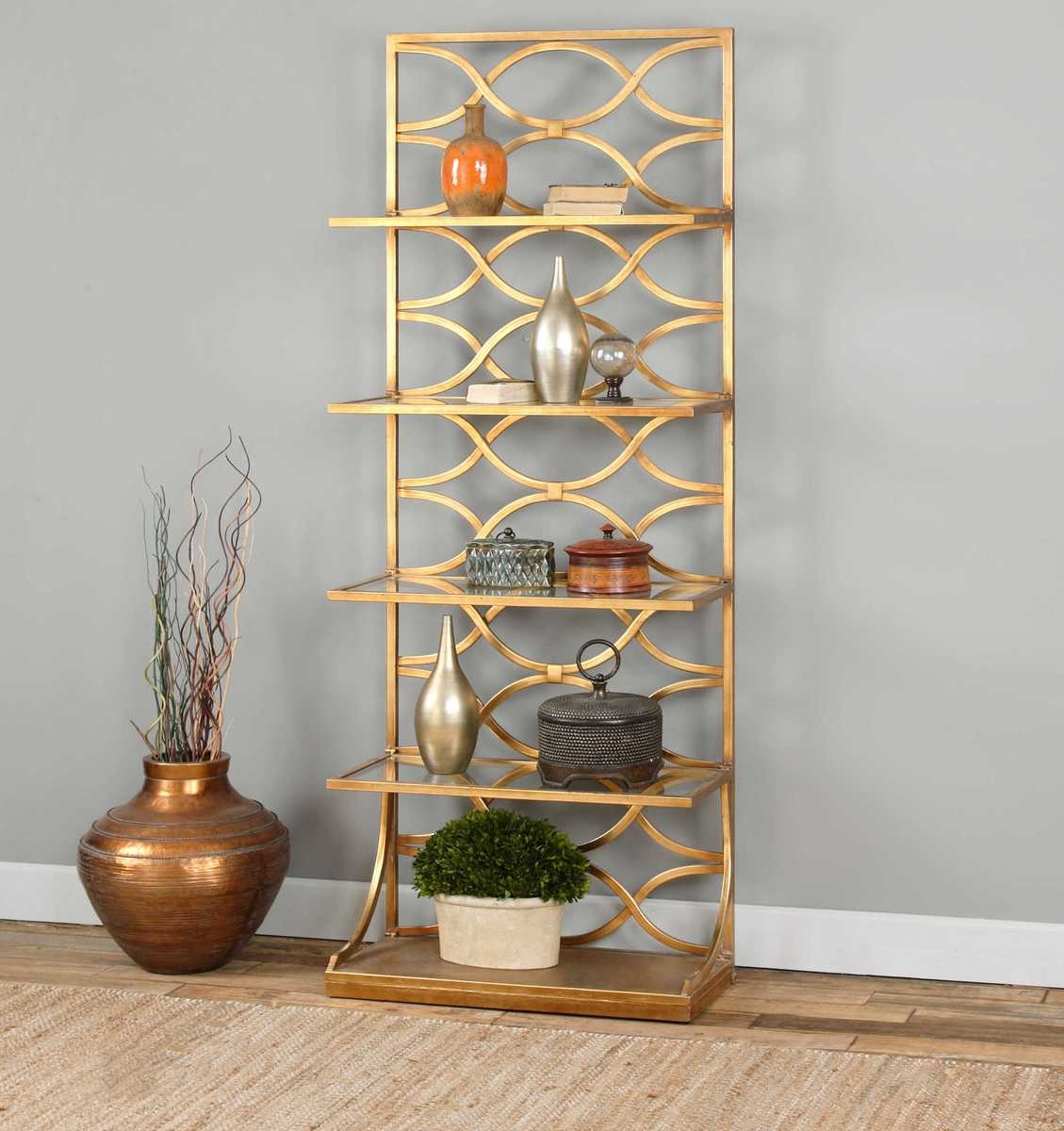 Lashaya Gold Etagere by Uttermost