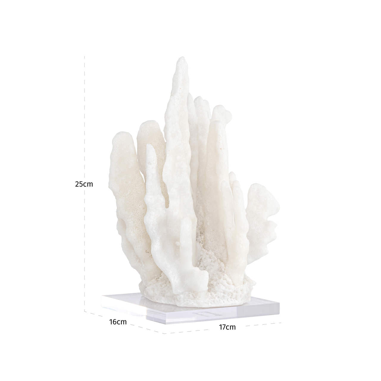Lilly White Decorative Sculpture by Richmond Interiors