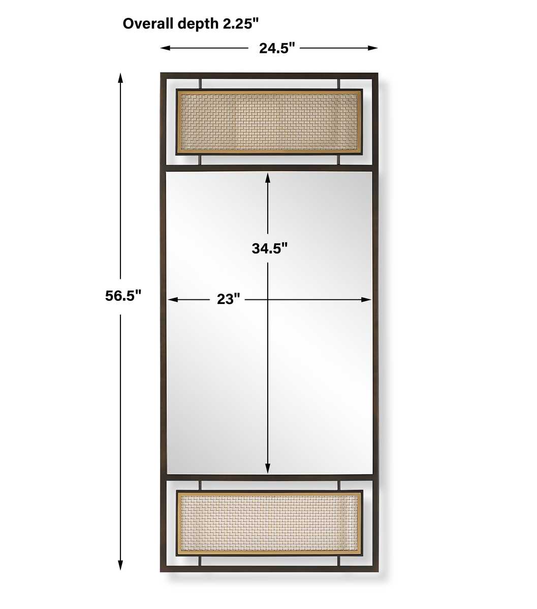 It's a Mesh Mirror by Uttermost