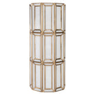 Antique Brass & Opal Glass Wall Light by Richmond Interiors