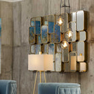 Canute Modern Gold Mirror by Uttermost