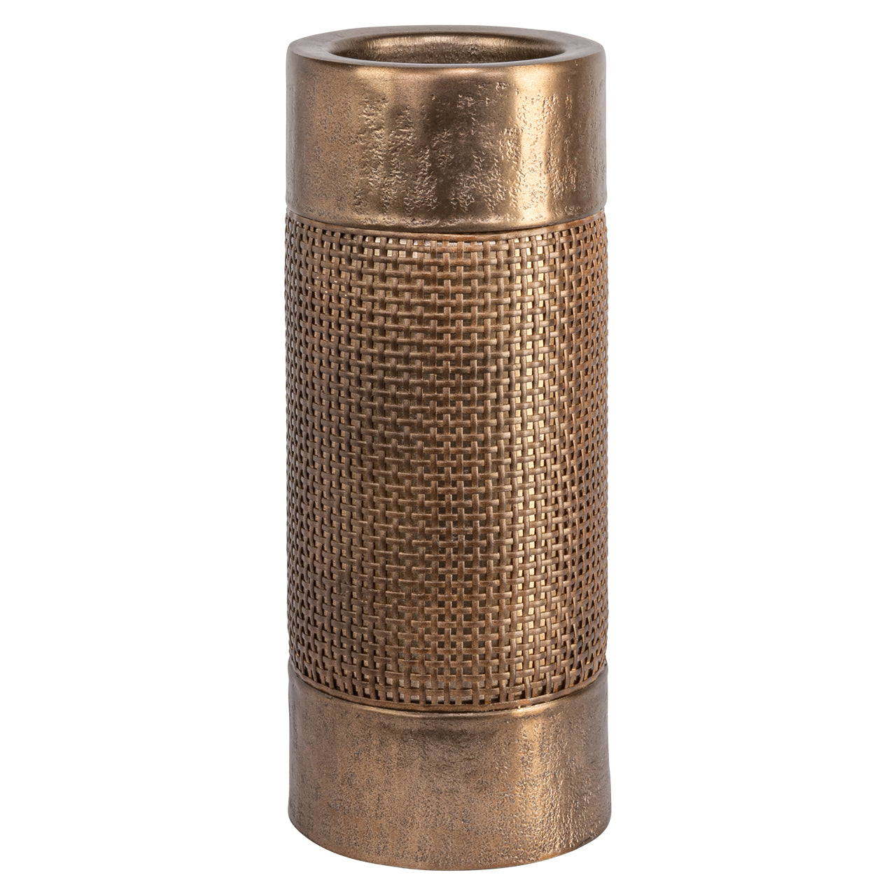 Sky Brushed Gold Candle Holder - Large by Richmond Interiors