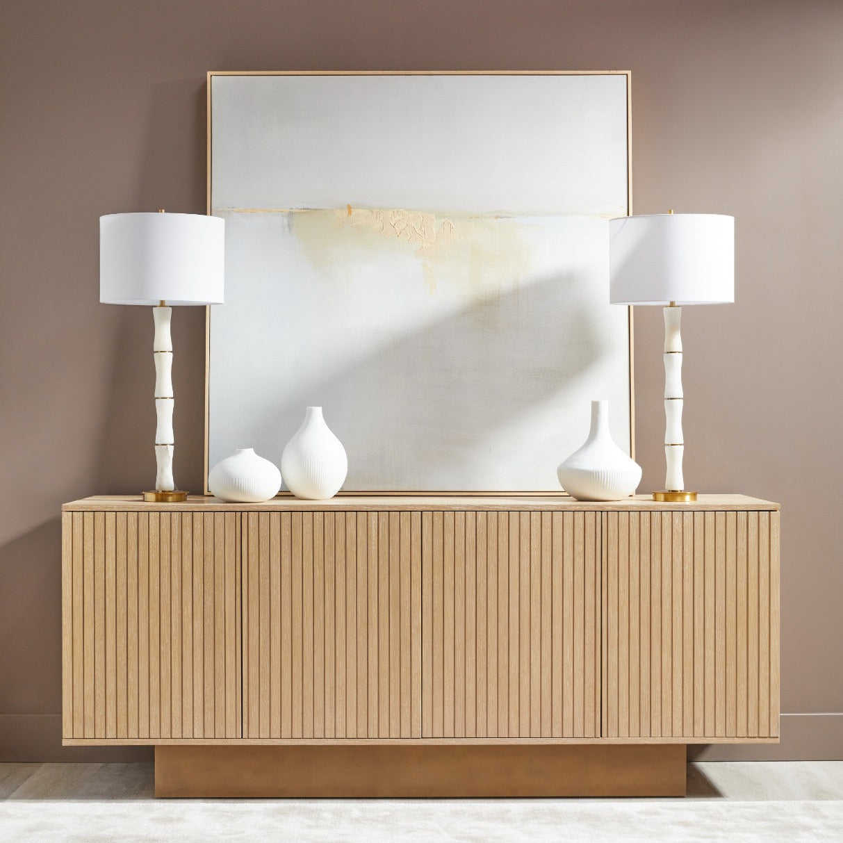 Academia Four Door Sideboard by Hooker