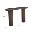 Cordelia Chestnut Console Table by Richmond Interiors