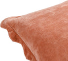 Effervescent Woven Cushion in Dusky Coral by Keiichi