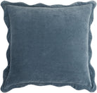 Effervescent Woven Cushion in Dusky Indigo by Keiichi