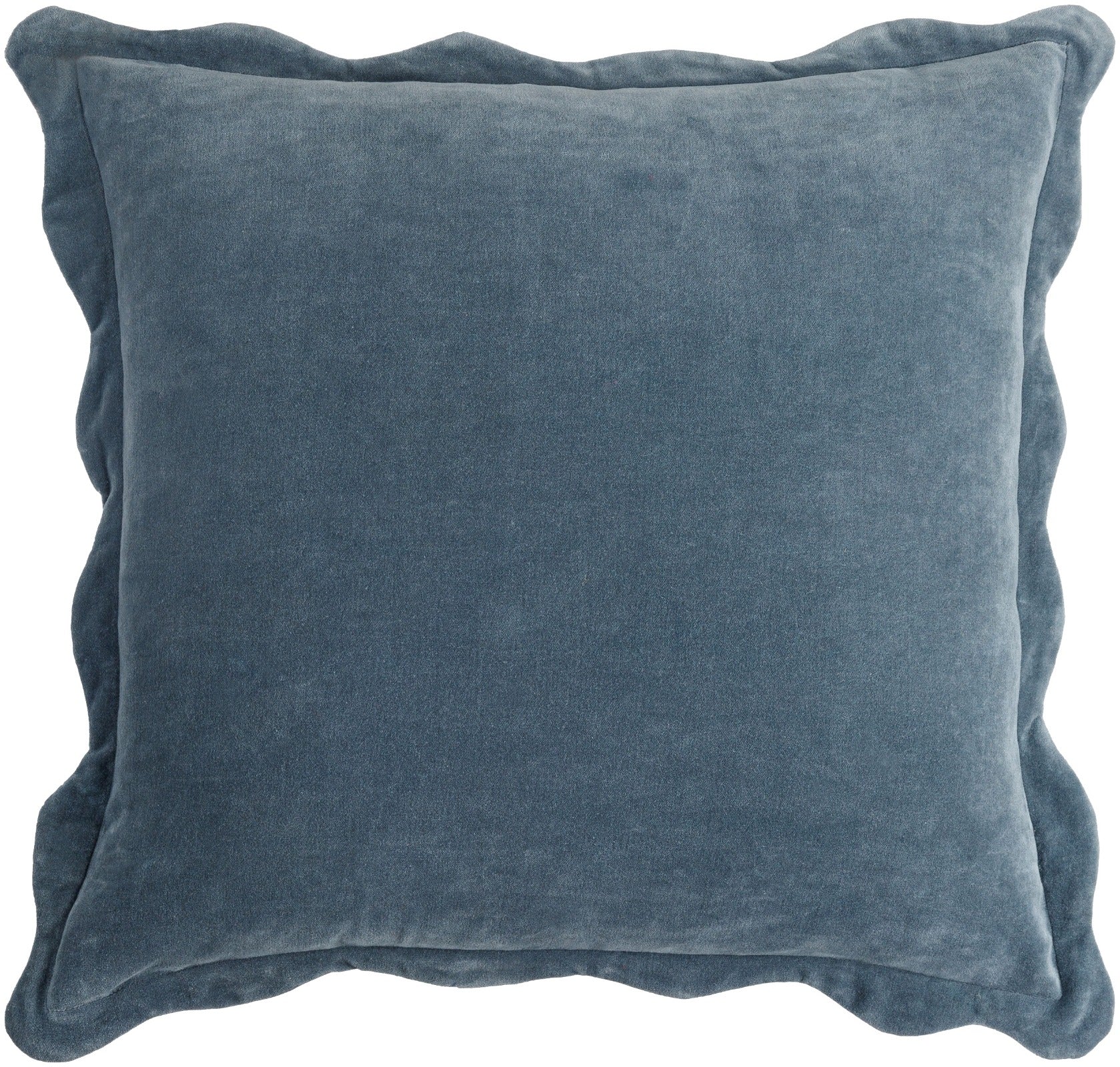 Effervescent Woven Cushion in Dusky Indigo by Keiichi