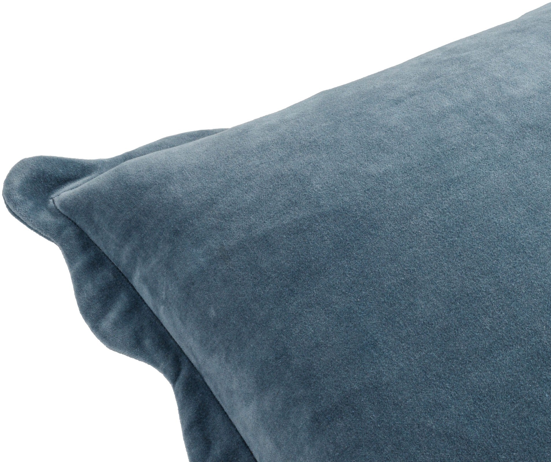 Effervescent Woven Cushion in Dusky Indigo by Keiichi