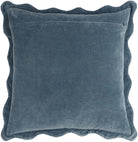 Effervescent Woven Cushion in Dusky Indigo by Keiichi