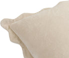 Effervescent Woven Cushion in Oatmeal by Keiichi