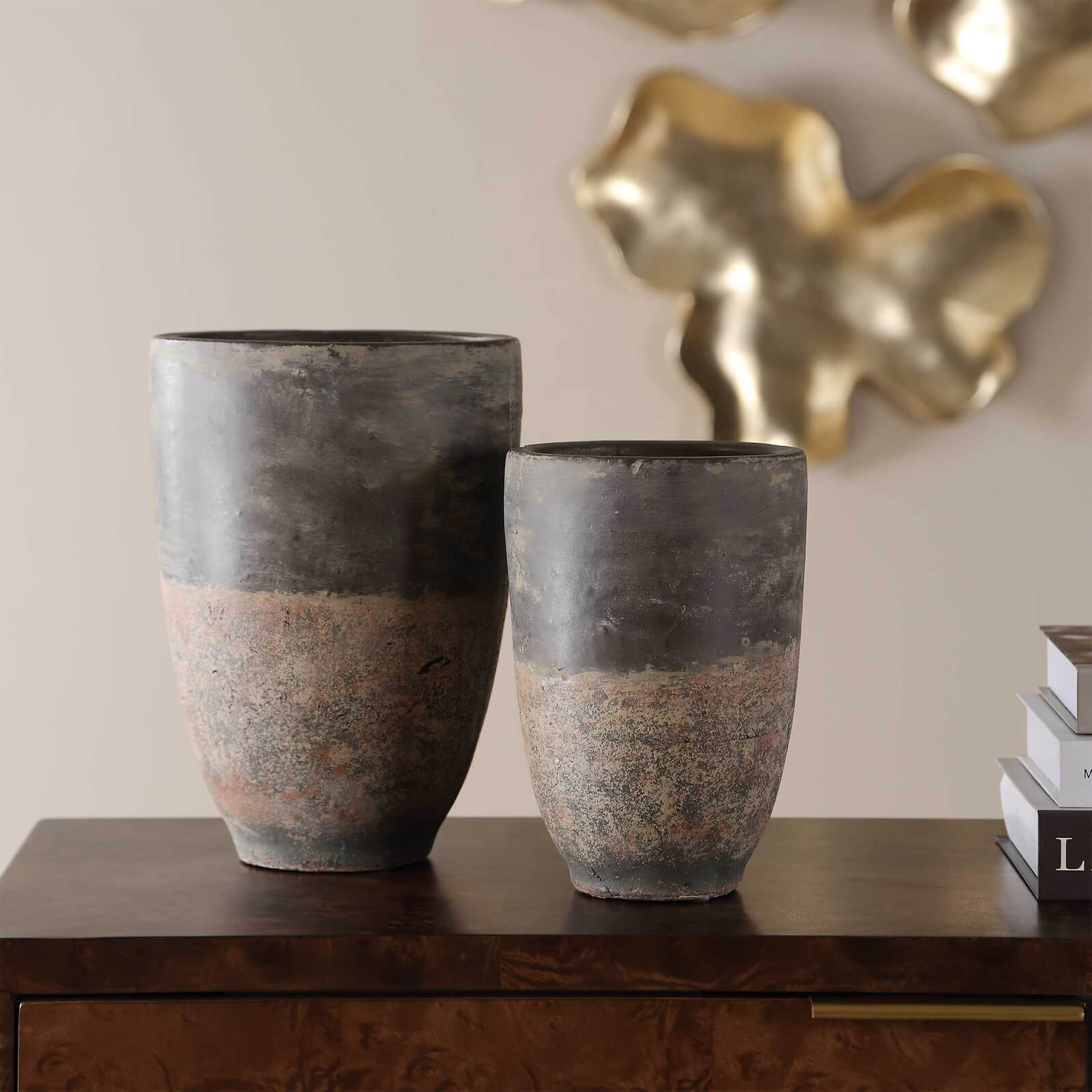 Emberwash Planters - Set of 2 by Uttermost