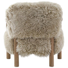 Baaarb Armchair in Real Sheepskin Keiichi