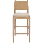 Radford Counter Stool with Fabric Seat Cusion Keiichi