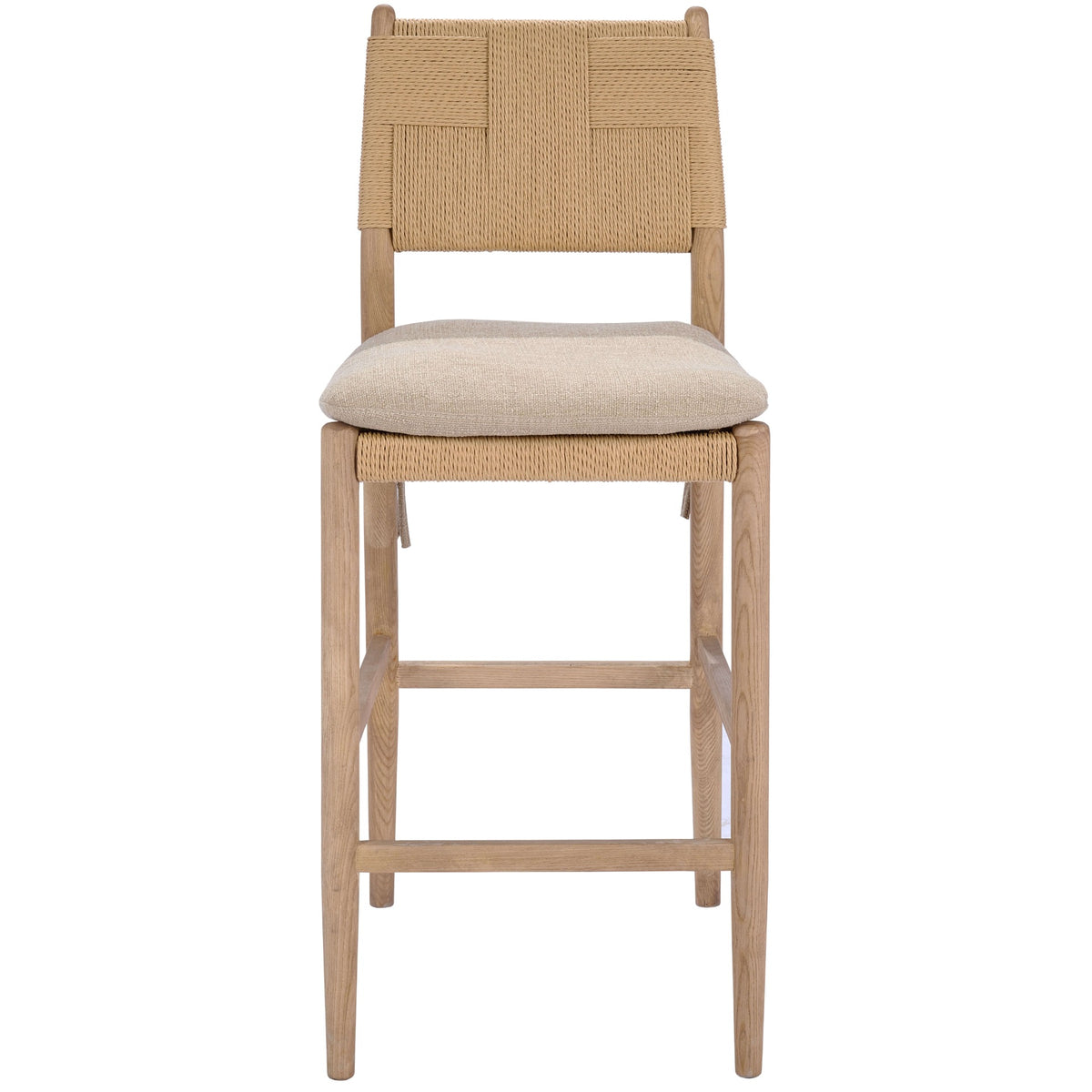Radford Counter Stool with Fabric Seat Cusion Keiichi